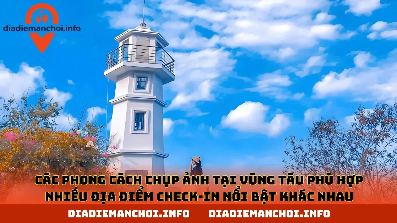 Các phong cách chụp ảnh tại Vũng Tàu phù hợp nhiều địa điểm check-in nổi bật khác nhau