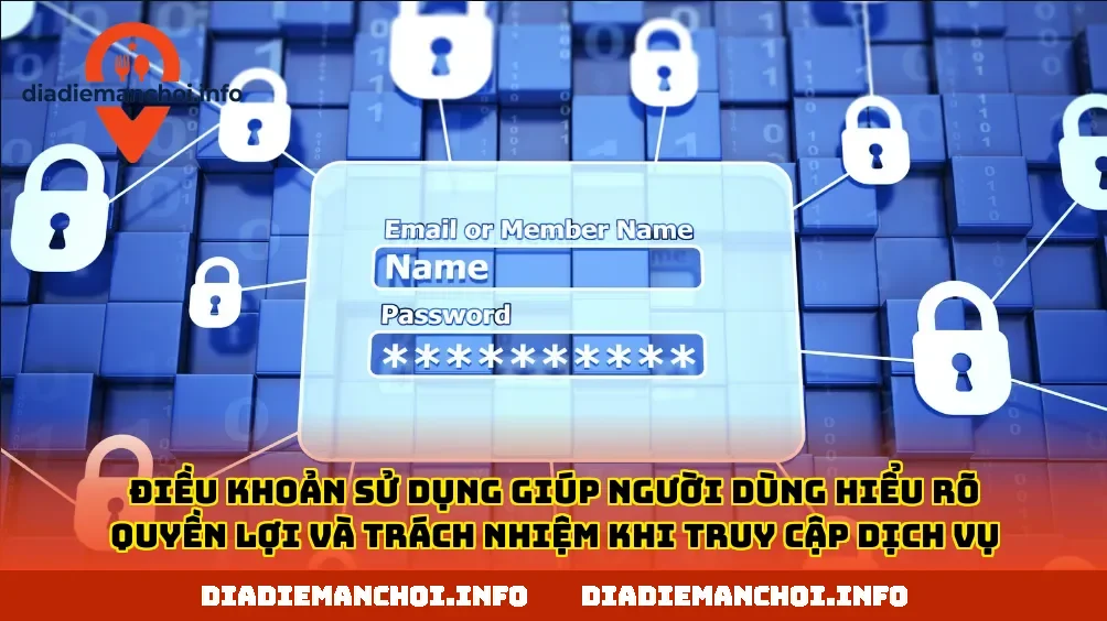 Điều khoản sử dụng giúp người dùng hiểu rõ quyền lợi và trách nhiệm khi truy cập dịch vụ